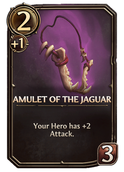 Amulet Of The Jaguar, Neutral Artifact card in Might & Magic Fates