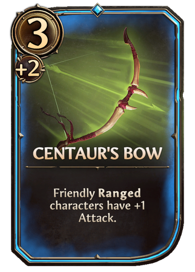 Centaur Bow, Neutral Artifact card in Might & Magic Fates