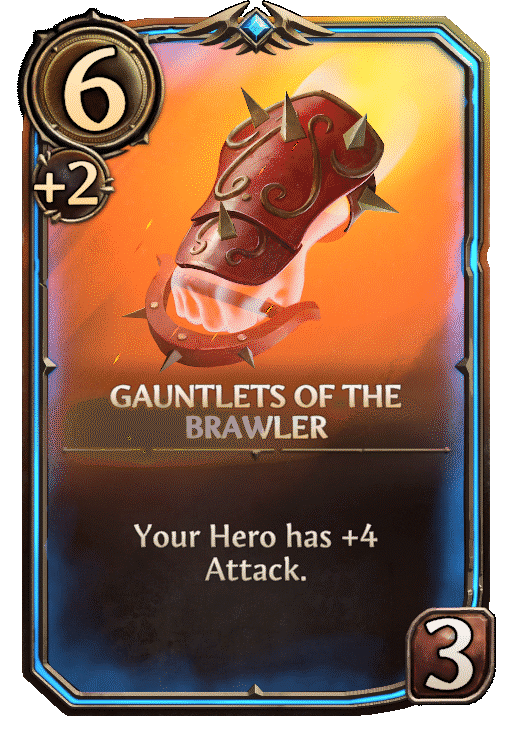 Gauntlets of the Brawler, Neutral Artifact card in Might & Magic Fates