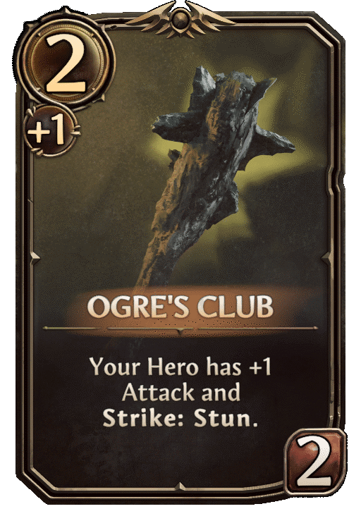Ogre Club, Neutral Artifact card in Might & Magic Fates