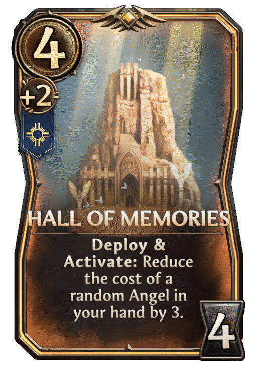 Angels Temple, Haven Building card in Might & Magic Fates