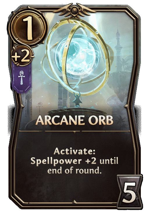 Arcane Orb, Academy Building card in Might & Magic Fates
