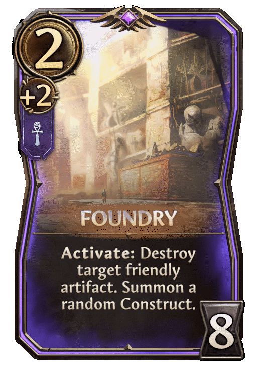 Foundry, Academy Building card in Might & Magic Fates