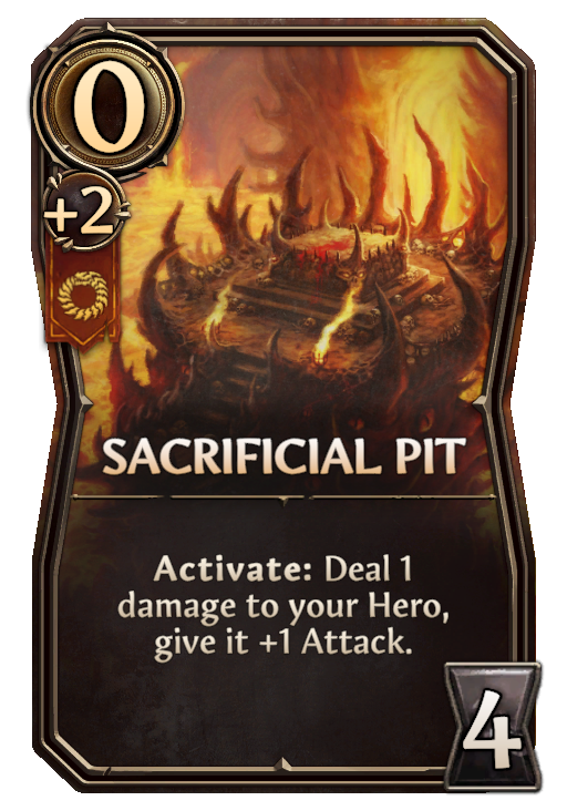 Sacrificial Pit, Inferno Building card in Might & Magic Fates