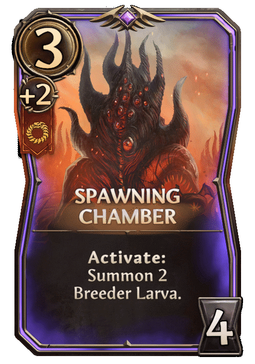 Spawning Chamber, Inferno Building card in Might & Magic Fates