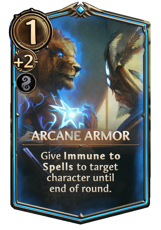 Arcane Armor, Academy Spell card in Might & Magic Fates
