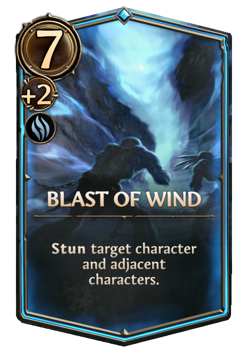 Blast of Wind, Academy Spell card in Might & Magic Fates