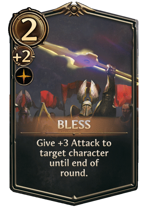 Bless, Haven Spell card in Might & Magic Fates