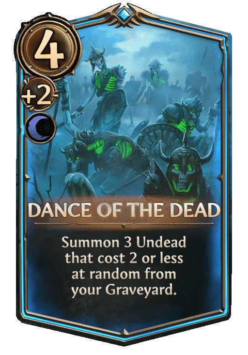 Dance of the Dead, Necropolis Spell card in Might & Magic Fates