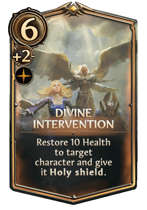 Divine Intervention, Haven Spell card in Might & Magic Fates
