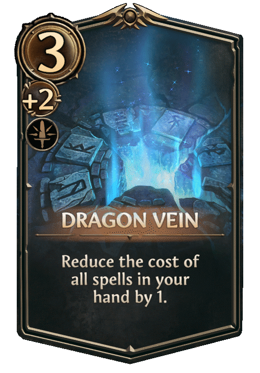 Dragon Vein, Inferno Spell card in Might & Magic Fates