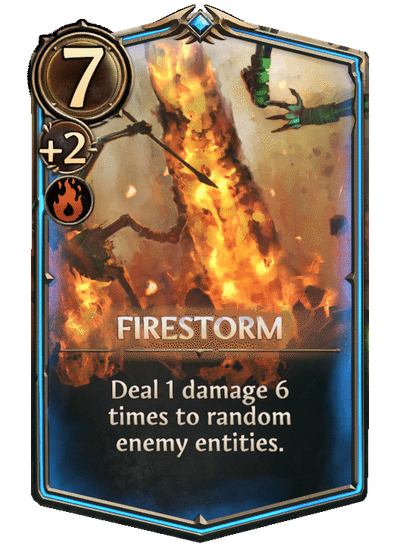 Firestorm, Inferno Spell card in Might & Magic Fates
