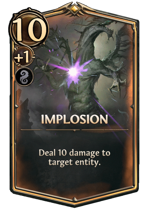 Implosion, Academy Spell card in Might & Magic Fates