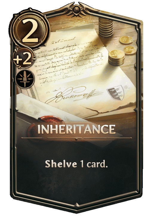 Inheritance, Neutral Spell card in Might & Magic Fates