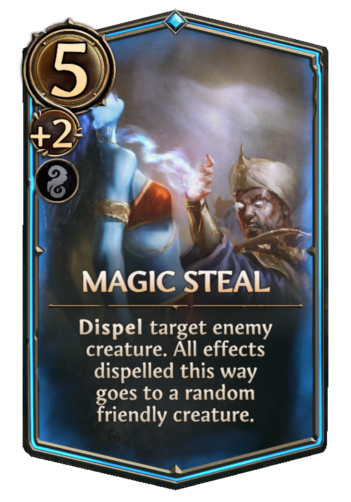 Magic Steal, Academy Spell card in Might & Magic Fates