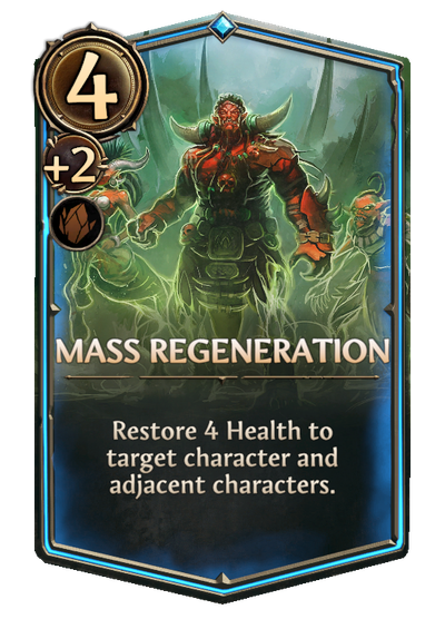 Mass Regeneration, Stronghold Spell card in Might & Magic Fates