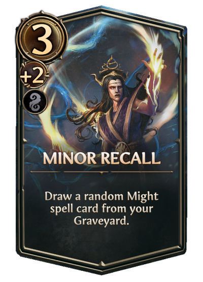 Minor Recall, Academy Spell card in Might & Magic Fates