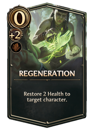 Regeneration, Neutral Spell card in Might & Magic Fates
