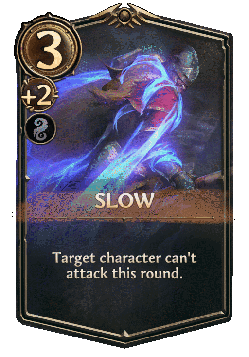 Slow, Academy Spell card in Might & Magic Fates