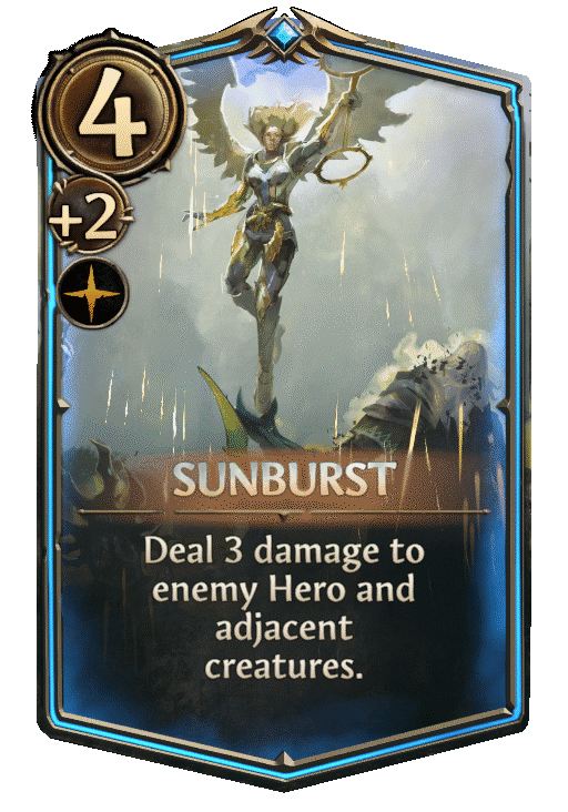 Sunburst, Haven Spell card in Might & Magic Fates