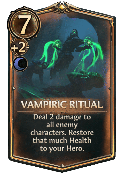 Vampiric Ritual, Necropolis Spell card in Might & Magic Fates