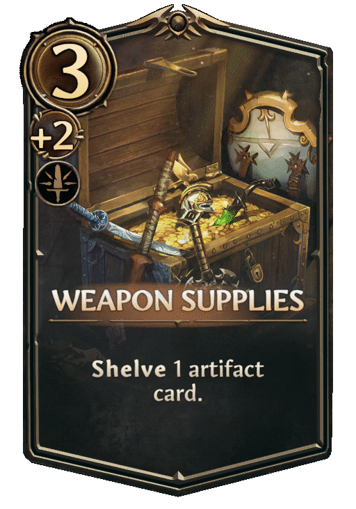 Weapon Supplies, Neutral Spell card in Might & Magic Fates