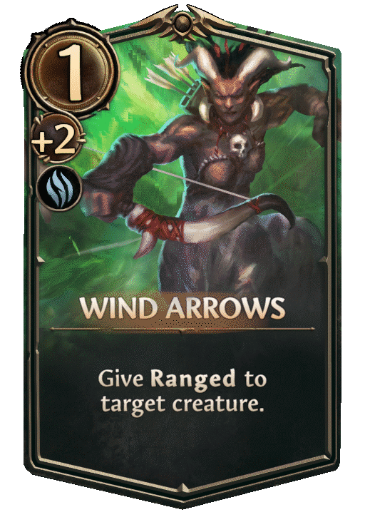 Wind Arrows, Academy Spell card in Might & Magic Fates