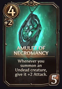 Amulet of Necromancy - Neutral Artifact