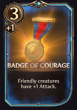 Badge of Courage - Neutral Artifact