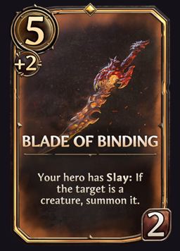 Blade Of Binding - Neutral Artifact