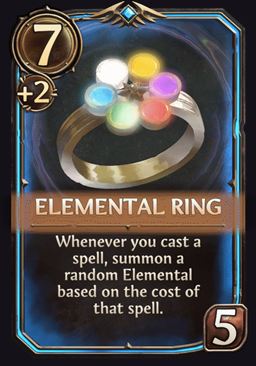 Elemental Ring - Neutral Artifact