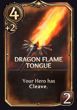Red Dragon Flame Tongue - Neutral Artifact