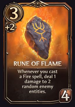 Rune of Flame - Neutral Artifact