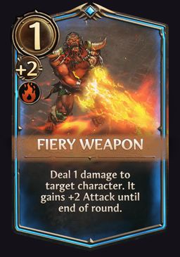 Fiery Weapon - Inferno Spell