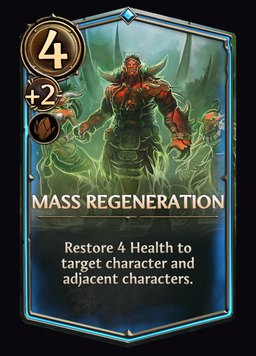 Mass Regeneration - Stronghold Spell