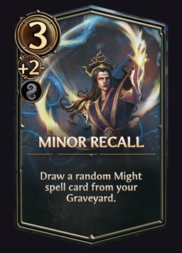 Minor Recall - Academy Spell
