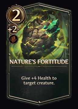 Nature's Fortitude - Stronghold Spell