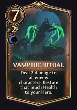 Vampiric Ritual - Necropolis Spell