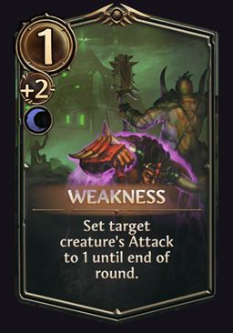 Weakness - Necropolis Spell