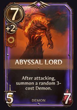 Abyssal Lord - Inferno Unit