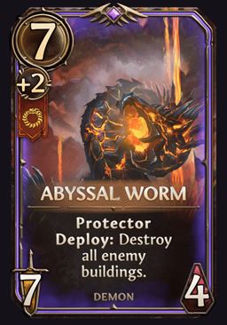 Abyssal Worm - Inferno Unit