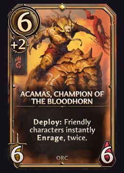 Acamas, Champion of the Bloodhorn - Stronghold Unit