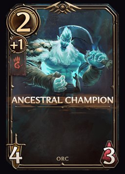 Ancestral Champion - Stronghold Unit