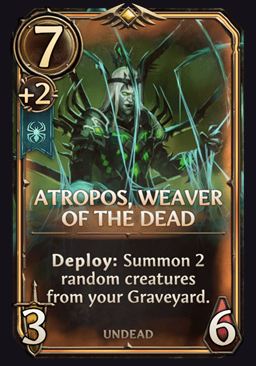 Atropos, Weaver of the Dead - Necropolis Unit