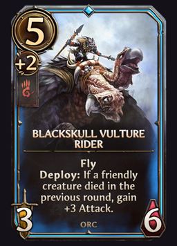 Black Skull Vulture Rider - Stronghold Unit