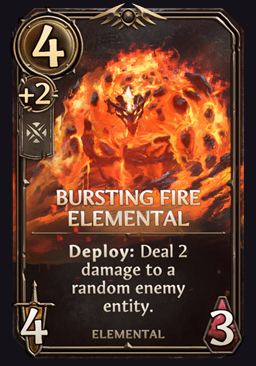 Bursting Elemental - Neutral Unit