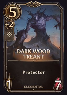Dark Wood Treant - Neutral Unit
