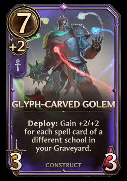 Glyph-Carved Golem - Academy Unit