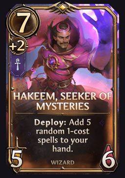 Hakeem, Seeker of Mysteries - Academy Unit