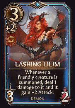 Lashing Lilim - Inferno Unit